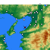 Nearby Forecast Locations - Kansai - Carta