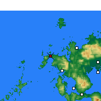 Nearby Forecast Locations - Hirado - Carta