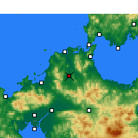 Nearby Forecast Locations - Iizuka - Carta