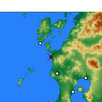 Nearby Forecast Locations - Akune - Carta
