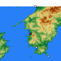 Nearby Forecast Locations - Uwajima - Carta