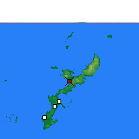 Nearby Forecast Locations - Nago - Carta
