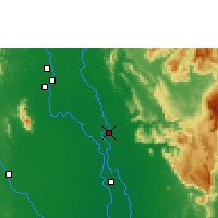 Nearby Forecast Locations - Phitsanulok - Carta