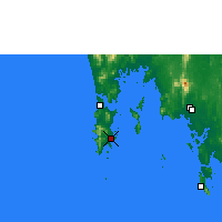 Nearby Forecast Locations - Phuket - Carta