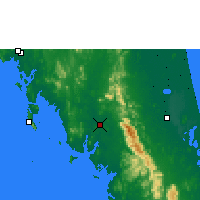 Nearby Forecast Locations - Trang - Carta