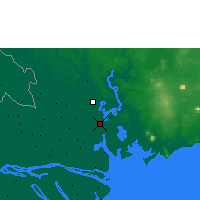 Nearby Forecast Locations - Nhà Bè - Carta