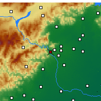 Nearby Forecast Locations - Mentougou - Carta