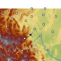 Nearby Forecast Locations - Monte Emei - Carta