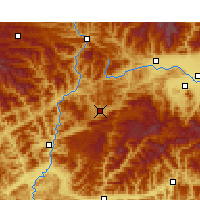 Nearby Forecast Locations - Ningqiang - Carta