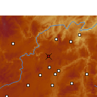 Nearby Forecast Locations - Xiuwen - Carta