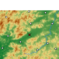 Nearby Forecast Locations - Nanxiong - Carta