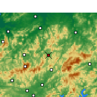 Nearby Forecast Locations - Qingde - Carta
