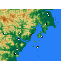 Nearby Forecast Locations - Yueqing - Carta