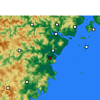 Nearby Forecast Locations - Pingyang - Carta
