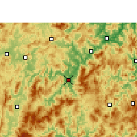 Nearby Forecast Locations - Yong’an - Carta