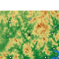 Nearby Forecast Locations - Dapu - Carta
