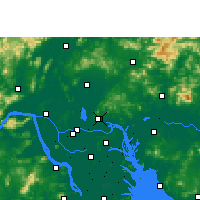 Nearby Forecast Locations - Tianhe - Carta