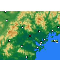 Nearby Forecast Locations - Jieyang - Carta