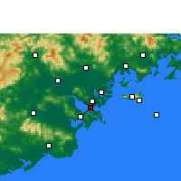 Nearby Forecast Locations - Shantou - Carta
