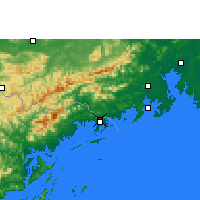 Nearby Forecast Locations - Dongxing - Carta