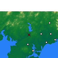 Nearby Forecast Locations - Lianjiang - Carta