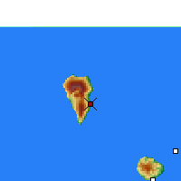 Nearby Forecast Locations - La Palma - Carta