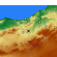 Nearby Forecast Locations - Maghnia - Carta
