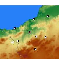 Nearby Forecast Locations - Tlemcen - Carta