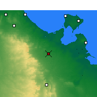Nearby Forecast Locations - Médenine - Carta