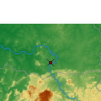 Nearby Forecast Locations - Kédougou - Carta