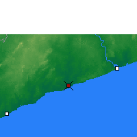 Nearby Forecast Locations - San-Pédro - Carta