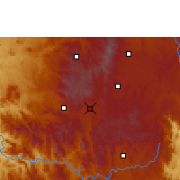 Nearby Forecast Locations - Antsirabe - Carta