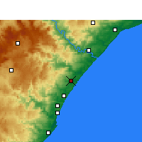 Nearby Forecast Locations - Shakaskraal - Carta