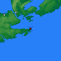 Nearby Forecast Locations - Hart Island - Carta