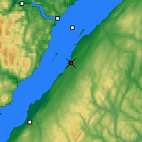 Nearby Forecast Locations - Rivière-du-Loup - Carta