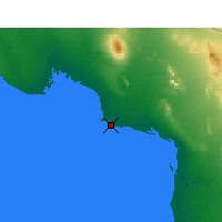 Nearby Forecast Locations - Puerto Peñasco - Carta