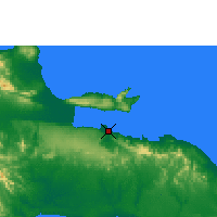 Nearby Forecast Locations - Samaná - Carta
