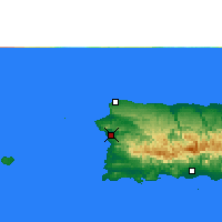 Nearby Forecast Locations - Mayagüez - Carta