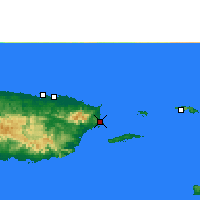 Nearby Forecast Locations - Ceiba - Carta
