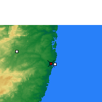 Nearby Forecast Locations - Recife - Carta