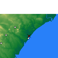 Nearby Forecast Locations - Aracaju - Carta