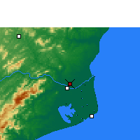 Nearby Forecast Locations - Campos dos Goytacazes - Carta
