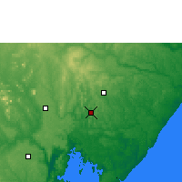 Nearby Forecast Locations - Alagoinhas - Carta