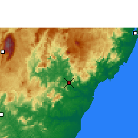 Nearby Forecast Locations - Cachoeiro de Itapemirim - Carta