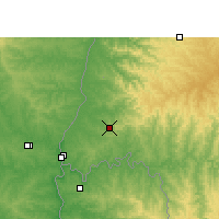 Nearby Forecast Locations - São Miguel do Iguaçu - Carta