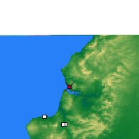 Nearby Forecast Locations - Bahía de Caráquez - Carta