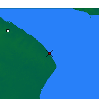 Nearby Forecast Locations - Punta Indio - Carta