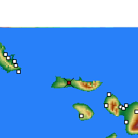 Nearby Forecast Locations - Molokai - Carta