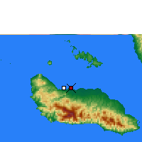 Nearby Forecast Locations - Honiara - Carta