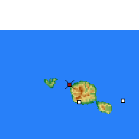 Nearby Forecast Locations - Tahiti - Carta